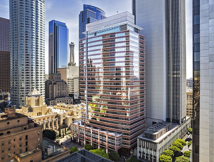 550 South Hope Building Exterior